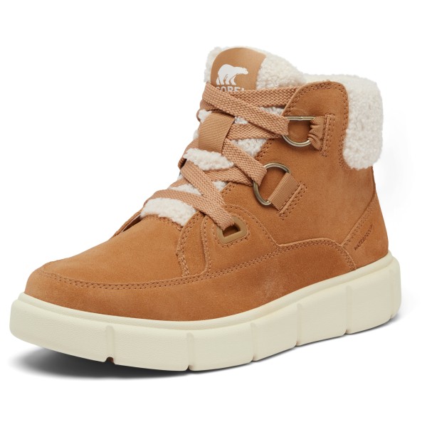 Женские ботинки Sorel Explorer замшевые с искусственным мехом, коричневый