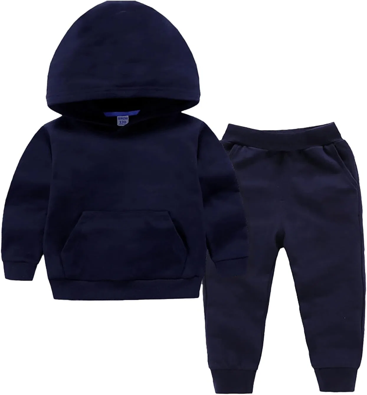 Детский спортивный костюм 2 предмета, хлопок, Dark Blue