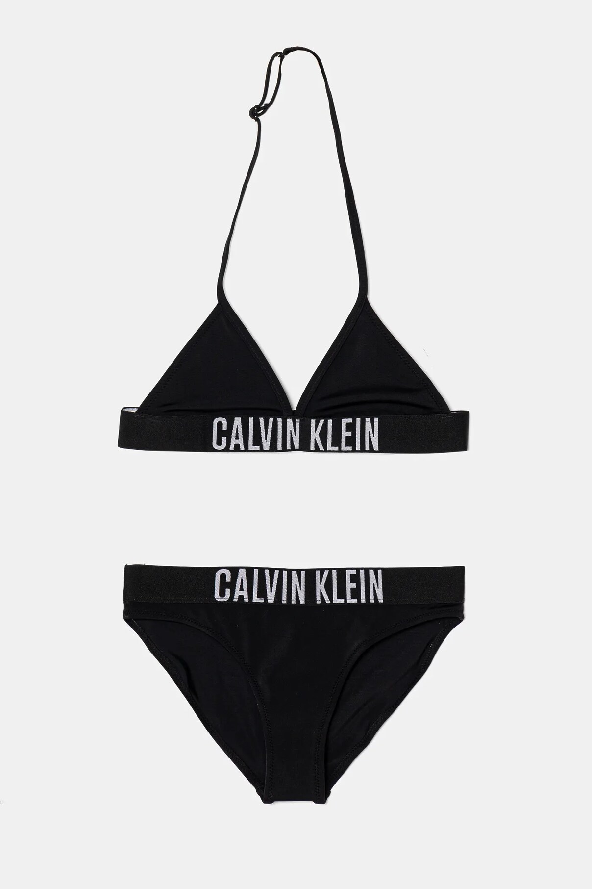 

Детский купальник из двух частей Calvin Klein Jeans, черный