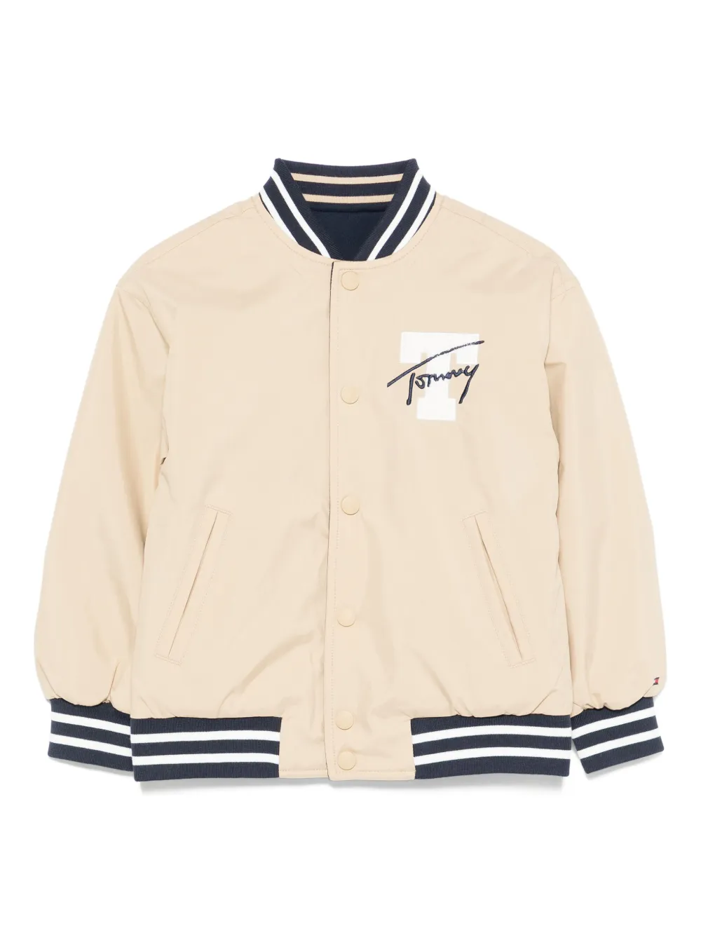 

Бомбер с логотипом Tommy Hilfiger Junior