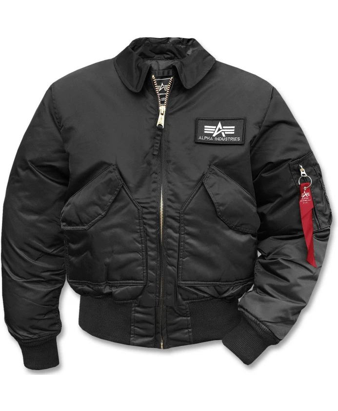 

Летная куртка Alpha Industries, черный