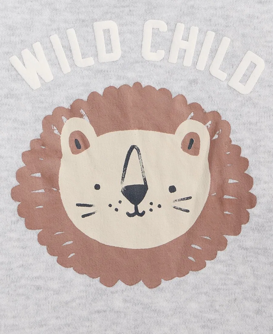 Детская футболка унисекс 3-24 месяцев "Wild Child" в стиле "Разное" First Impressions — фото 3