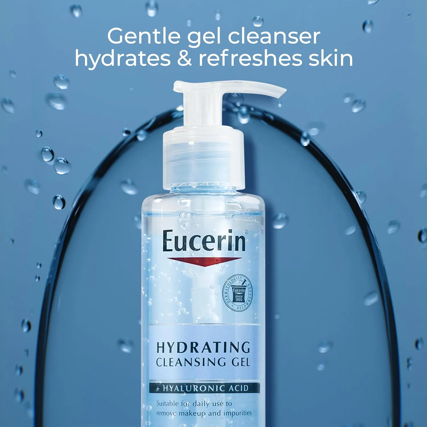 Увлажняющий очищающий гель с гиалуроновой кислотой от Eucerin Eucerin — фото 2