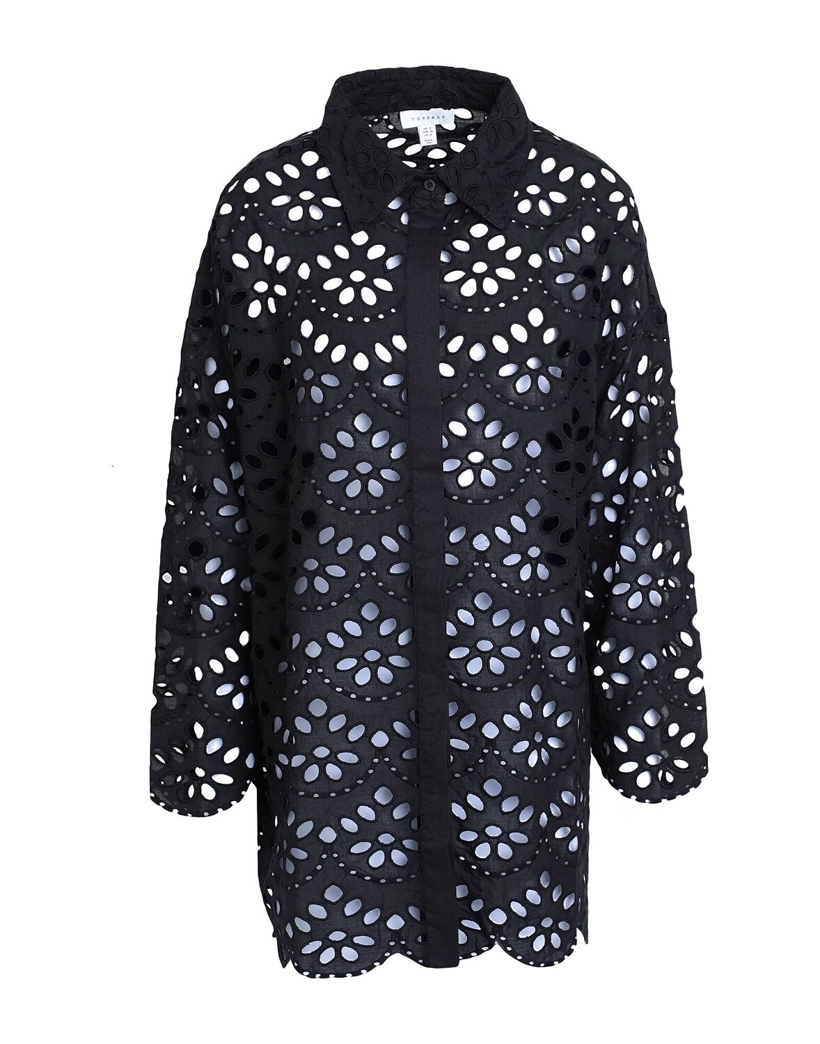 

Рубашка Topshop, черный