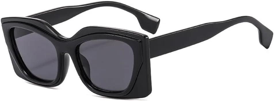 

Модные двухцветные солнцезащитные очки для женщин и мужчин в винтажном стиле с леопардовым принтом, прозрачные, с защитой от УФ-излучения UV400 MTZJH, Green