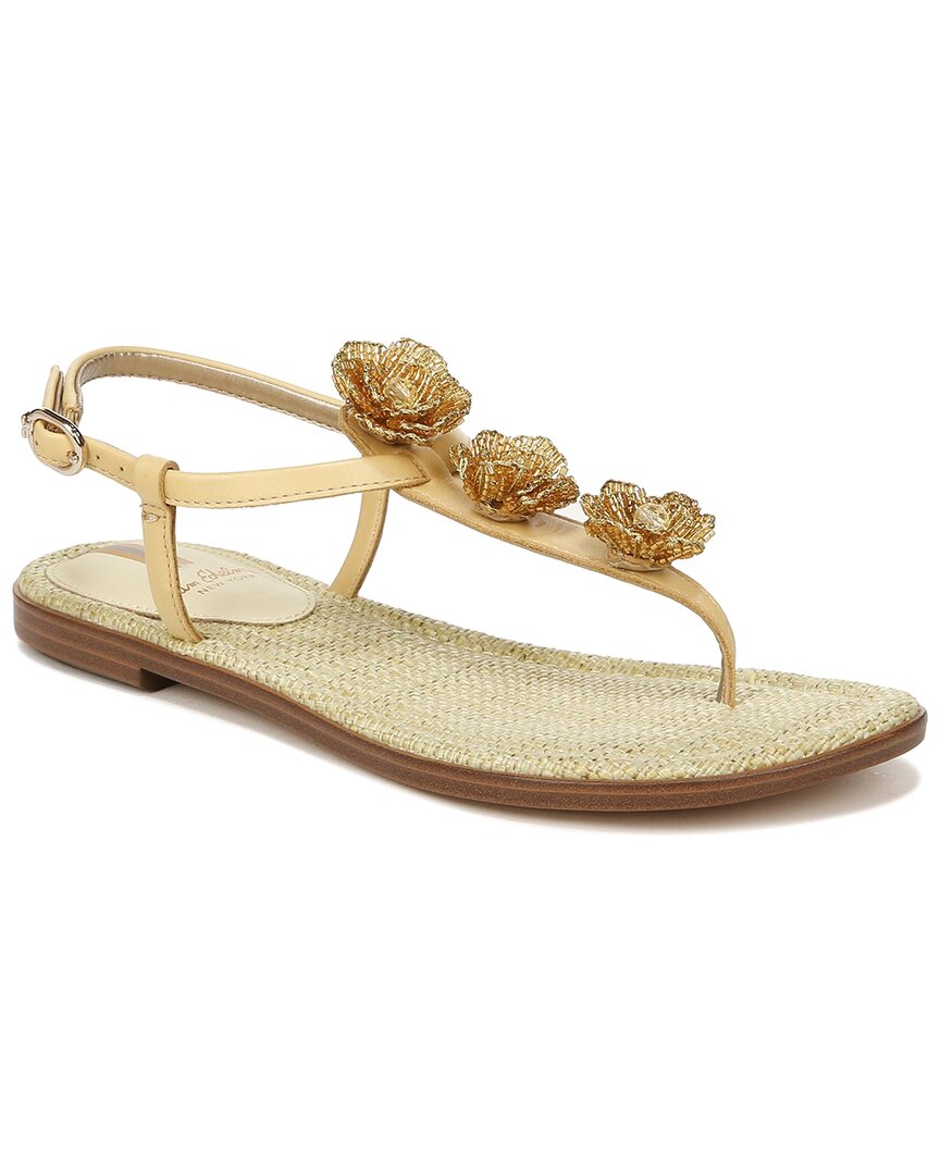 Сандалии Sam Edelman Gigi Flora из кожи, желтый