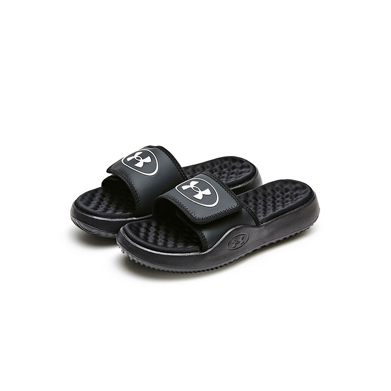 Under Armour Сандалии Ignite Pro 8 Kids' Slippers Black Teenagers — фото 2