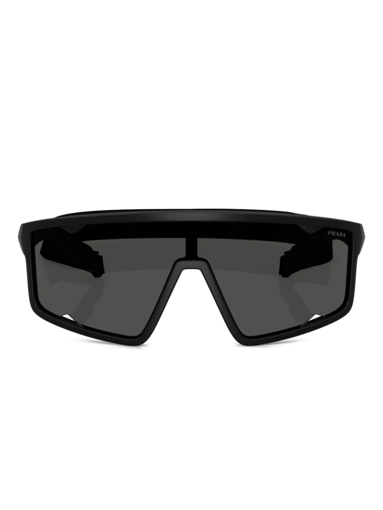 

Prada Linea Rossa oversize-frame солнцезащитные очки, черный