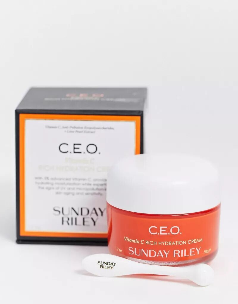 

Sunday Riley - CEO - Увлажняющий крем с витамином С, 50 г