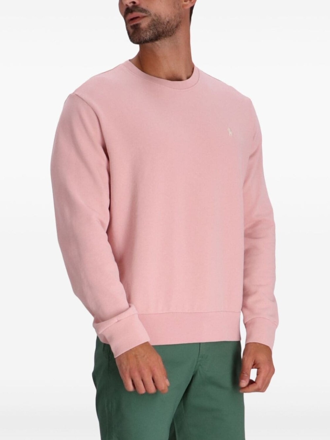 Polo Ralph Lauren толстовка с вышитым логотипом, розовый — фото 3