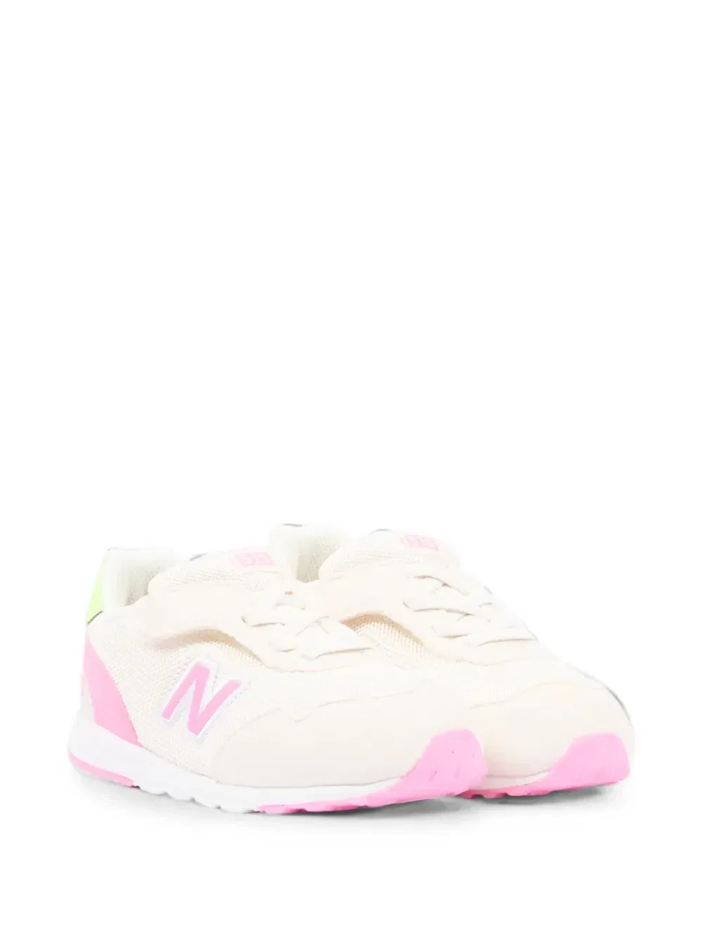 Кроссовки с застежками-липучками 515 New Balance Kids, бежевый