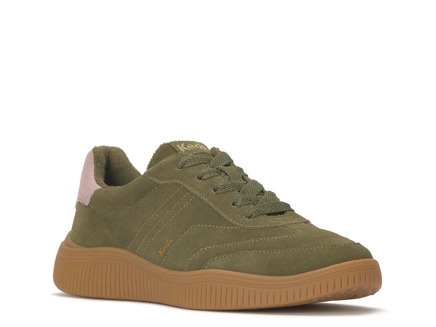 Кроссовки Keds Contest Sneaker, Olive/Pink