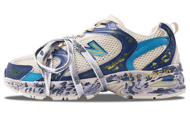 

Кроссовки New Balance NB 530 Anti-Slip Wear-Resistant, белый/синий