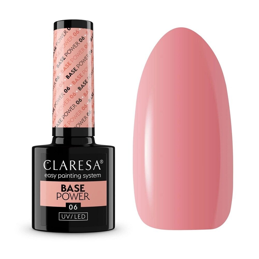 

Claresa, Самовыравнивающаяся гибридная база для ногтей, база Power 06, 5 г