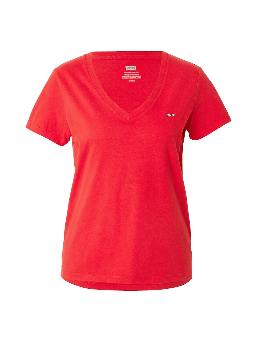 

Рубашка LEVI'S Perfect V-Neck Tee, красный