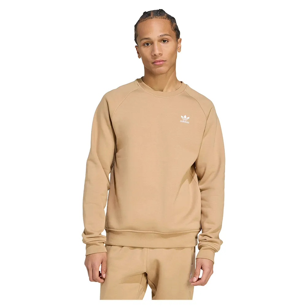 

Толстовка adidas Originals Trefoil Essentials Crew, бежевый