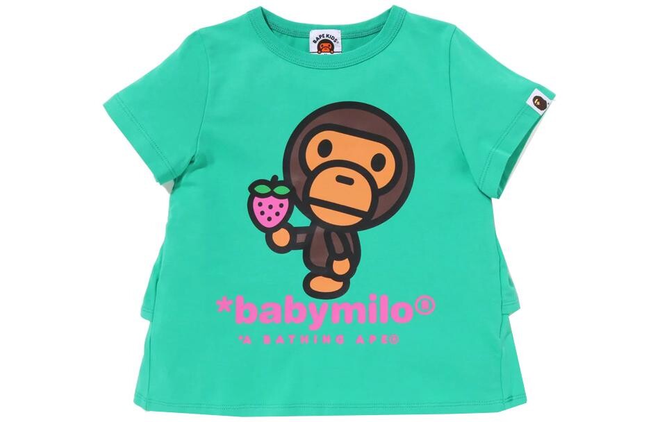 

Детская футболка A Bathing Ape, зеленый