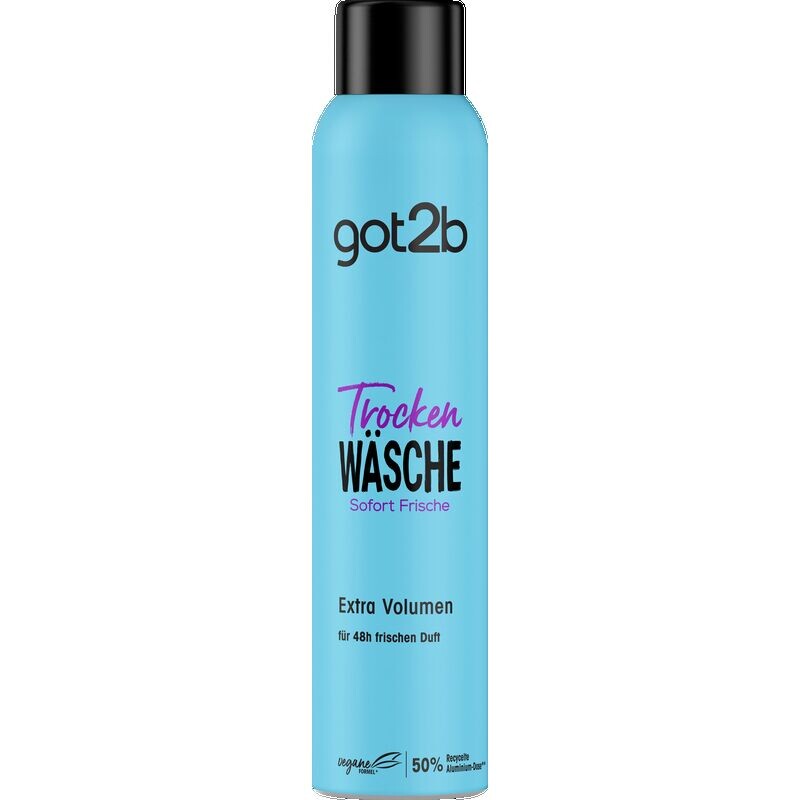 

Сухой шампунь Dry Wash Extra Volume got2b, 200 ml