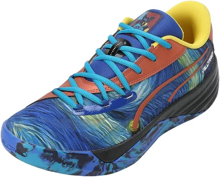 Баскетбольные кроссовки PUMA Adult All-Pro Nitro SQD Dylan Exhibit, 25 Spring Summer Colours Vivid Blue Tropical Blue 01