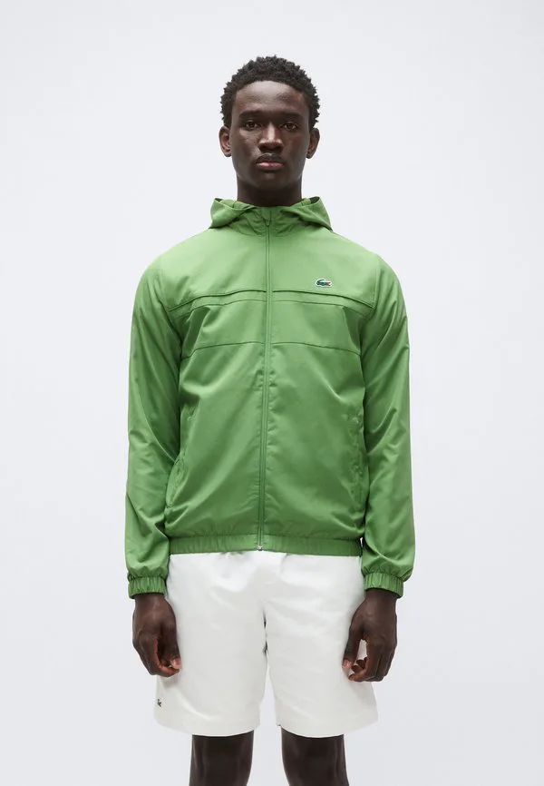 Теннисная куртка, классическая тренировочная куртка Lacoste Sport, Lamb S Lettuce