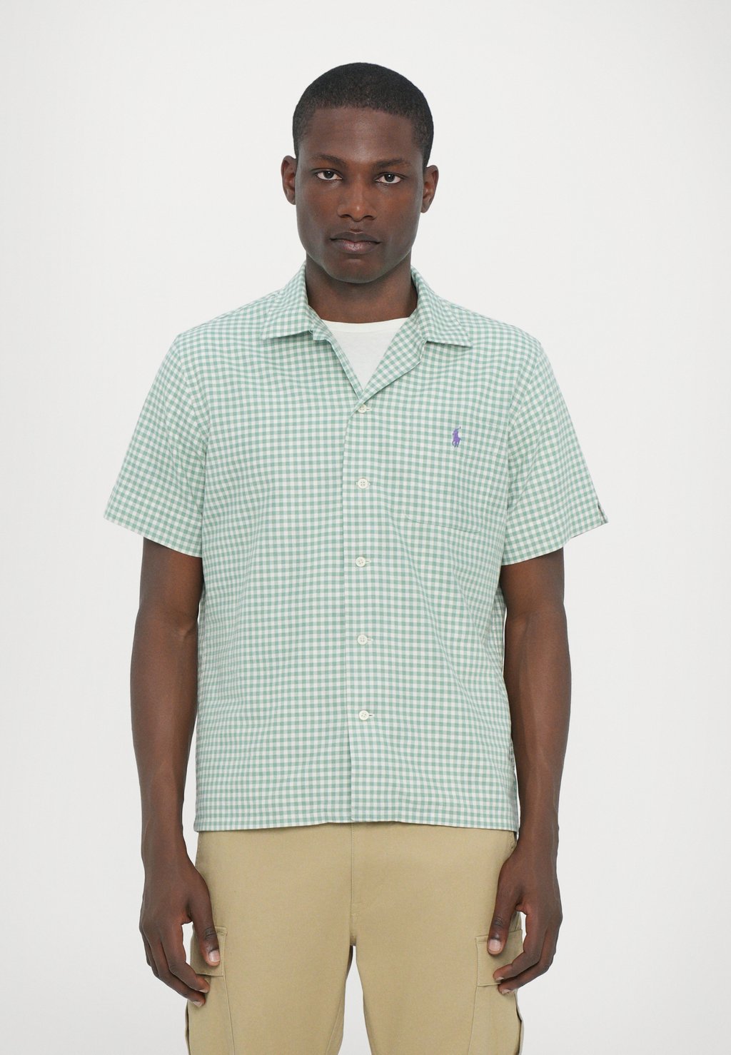 

Рубашка SHORT SLEEVE SPORT SHIRT Polo Ralph Lauren, темно-синий