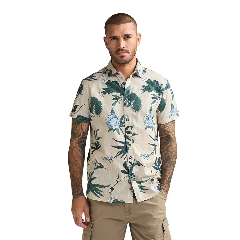 

Рубашка с коротким рукавом Petrol Industries M-1060-SIS408, бежевый