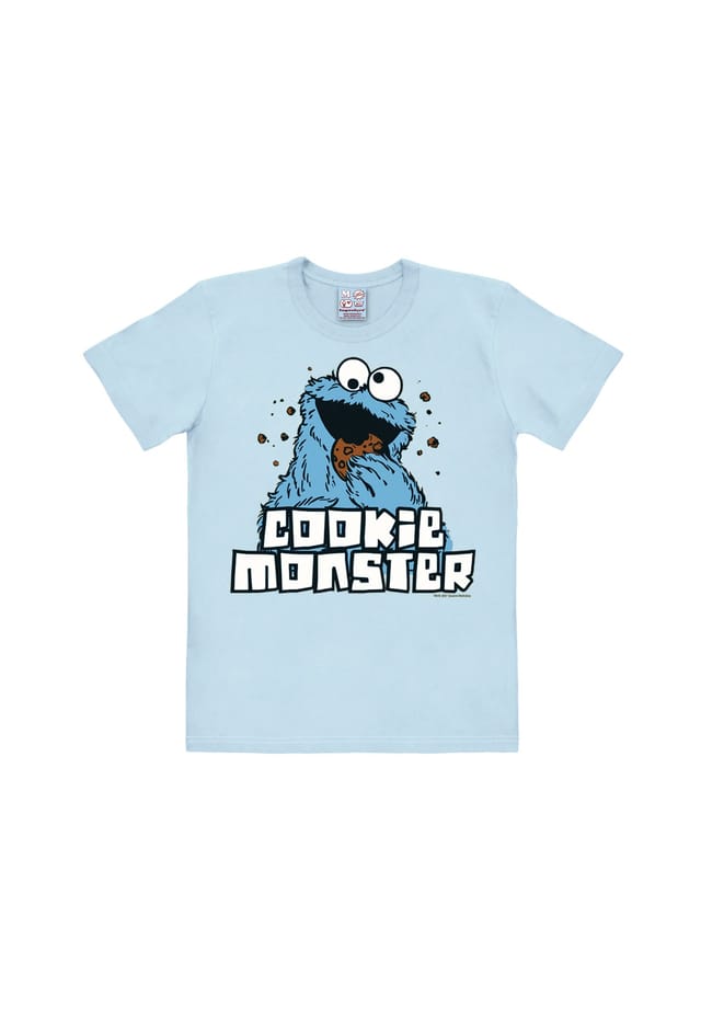 

Футболка easyfit sesame st.- печенье монстр Logoshirt, голубой