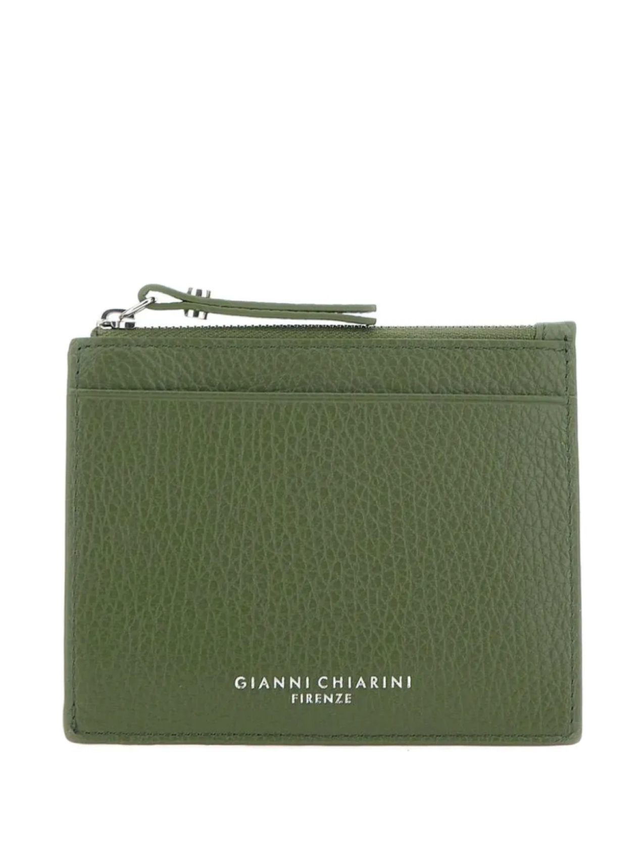 

Картхолдер GIANNI CHIARINI на молнии, зеленый