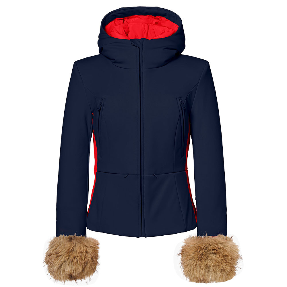 

Утепленная лыжная куртка Goldbergh Eden с искусственным мехом (женская), French Blue