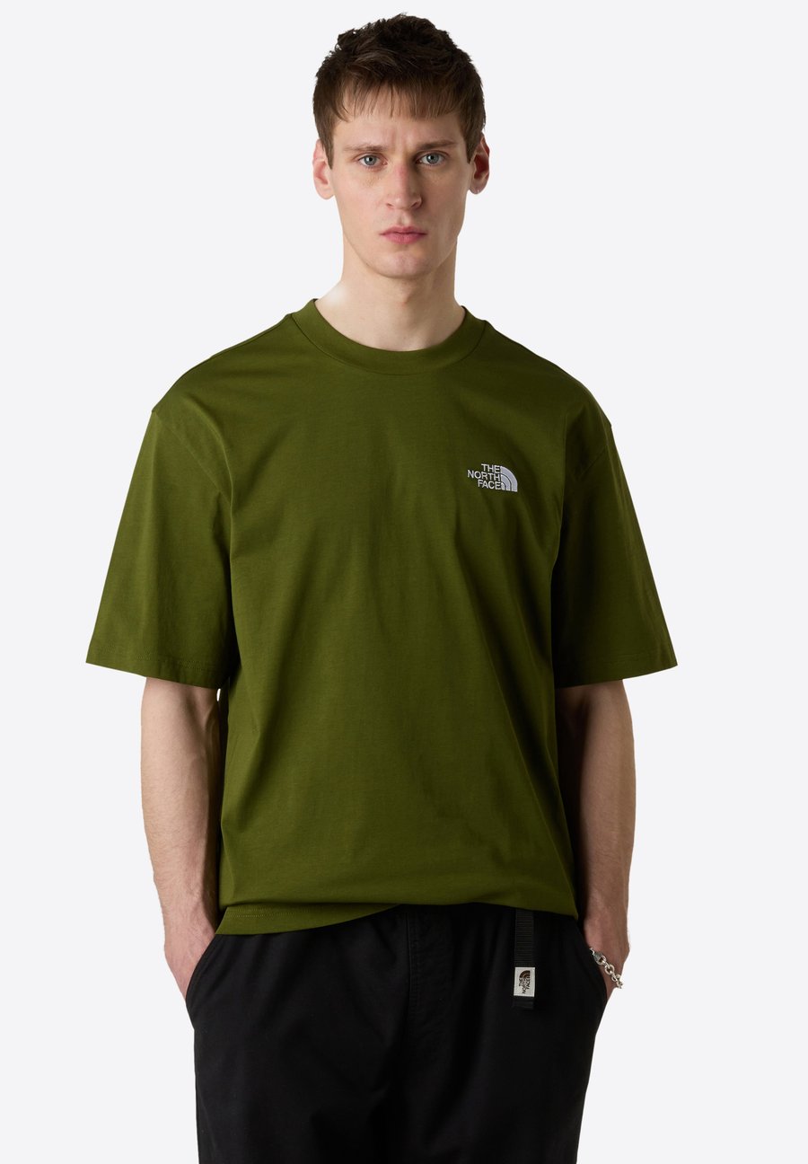 

Футболка The North Face M SS ESSENTIAL OVERSIZE TEE, Woodland Green/Olive, Зеленый, Футболка The North Face M SS ESSENTIAL OVERSIZE TEE, Woodland Green/Olive