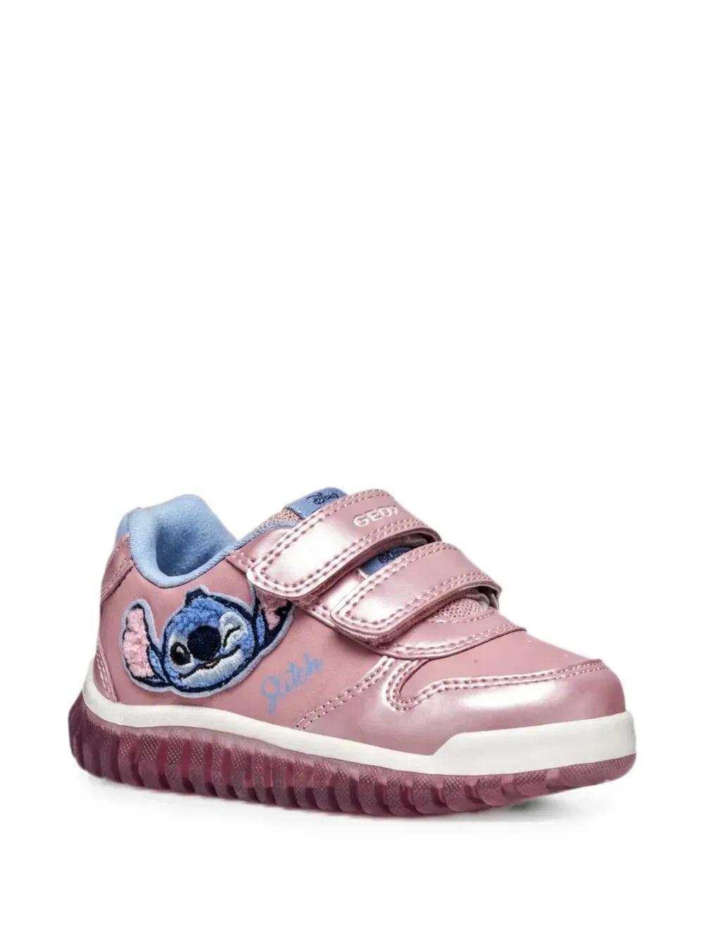 Кроссовки Lightyloo Geox Kids, розовый