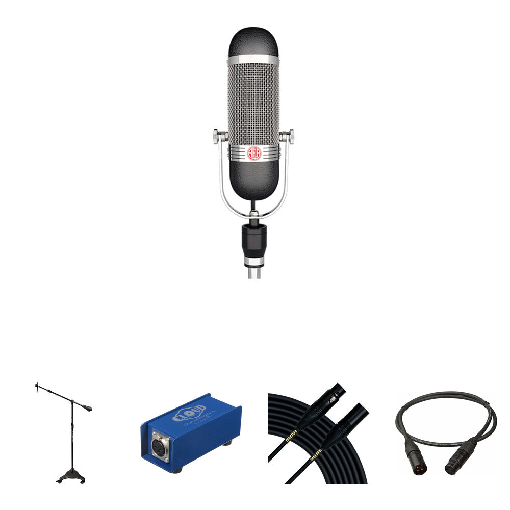 

Ленточный микрофон AEA Ribbon Mics R84 Ribbon Microphone Kit with Studio Boom