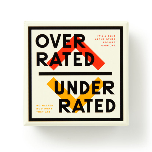 

Настольная игра Overrated / Underrated Social Game