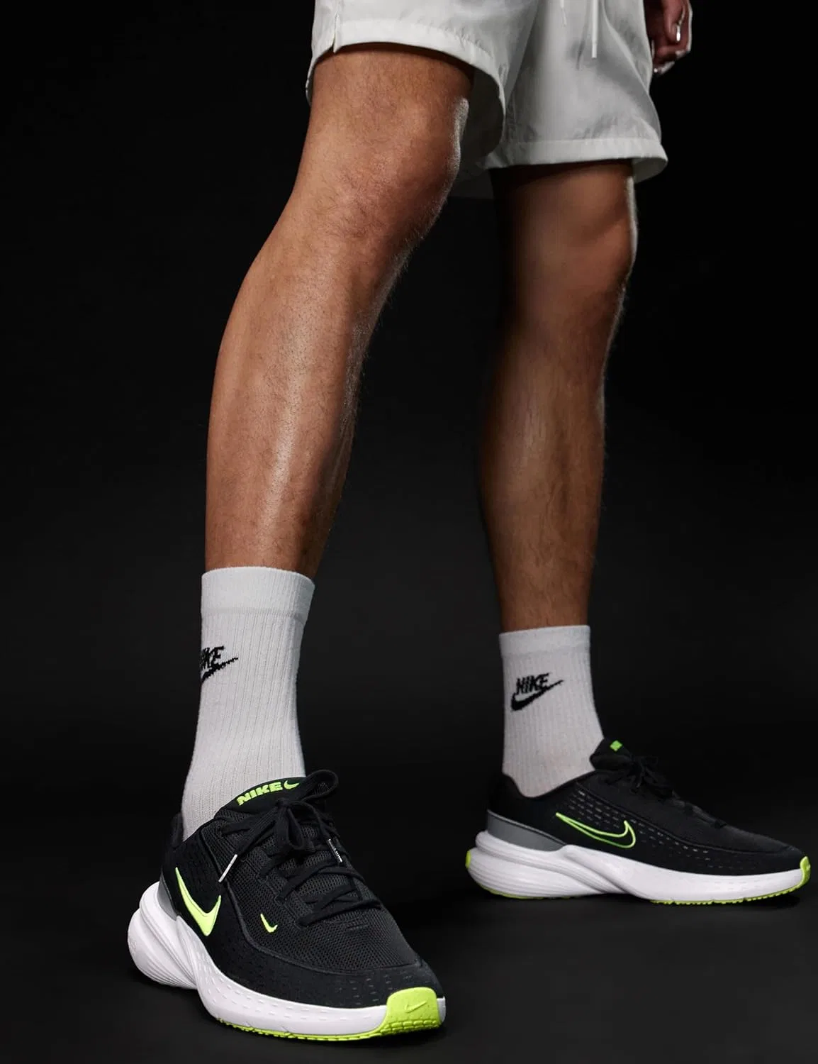 Мужские кроссовки Nike Uplift ScSneaker, Black Volt Glow Pure Platinum — фото 2
