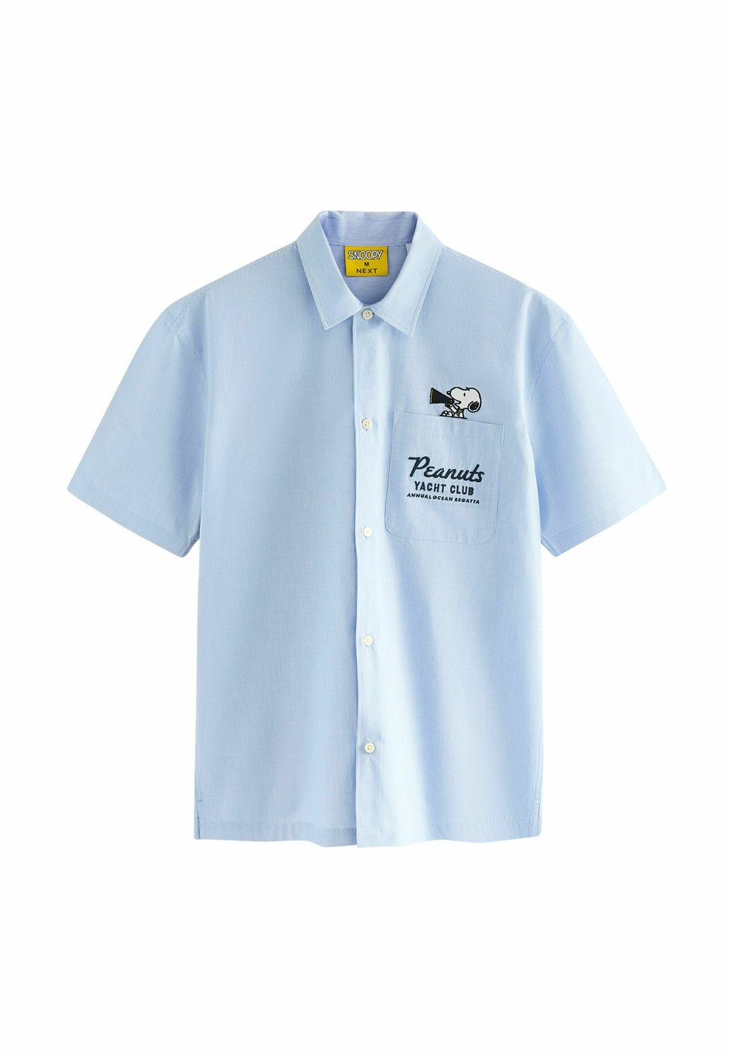 

Рубашка REGULAR FIT - SNOOPY PRINTED SHORT SLEEVE Next, синий
