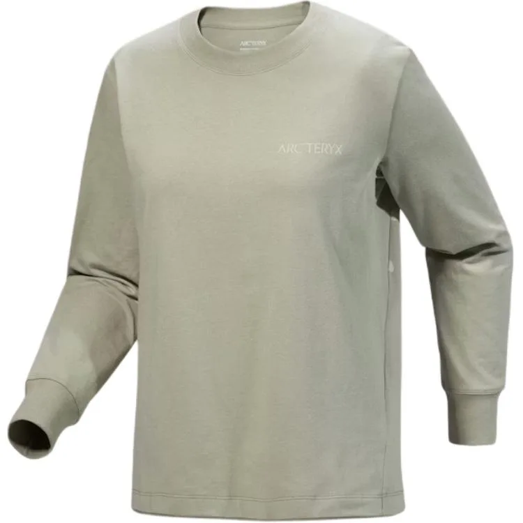 Топ с длинным рукавом и принтом птицы Kragg Arcteryx, Stone Gray Green/Habitat