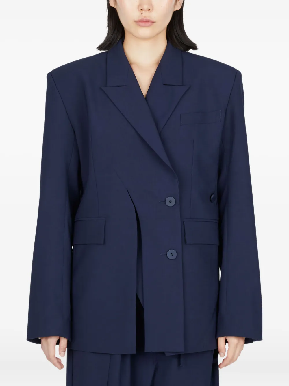 

Двойной двубортный пиджак Signature Split Ottolinger, синий