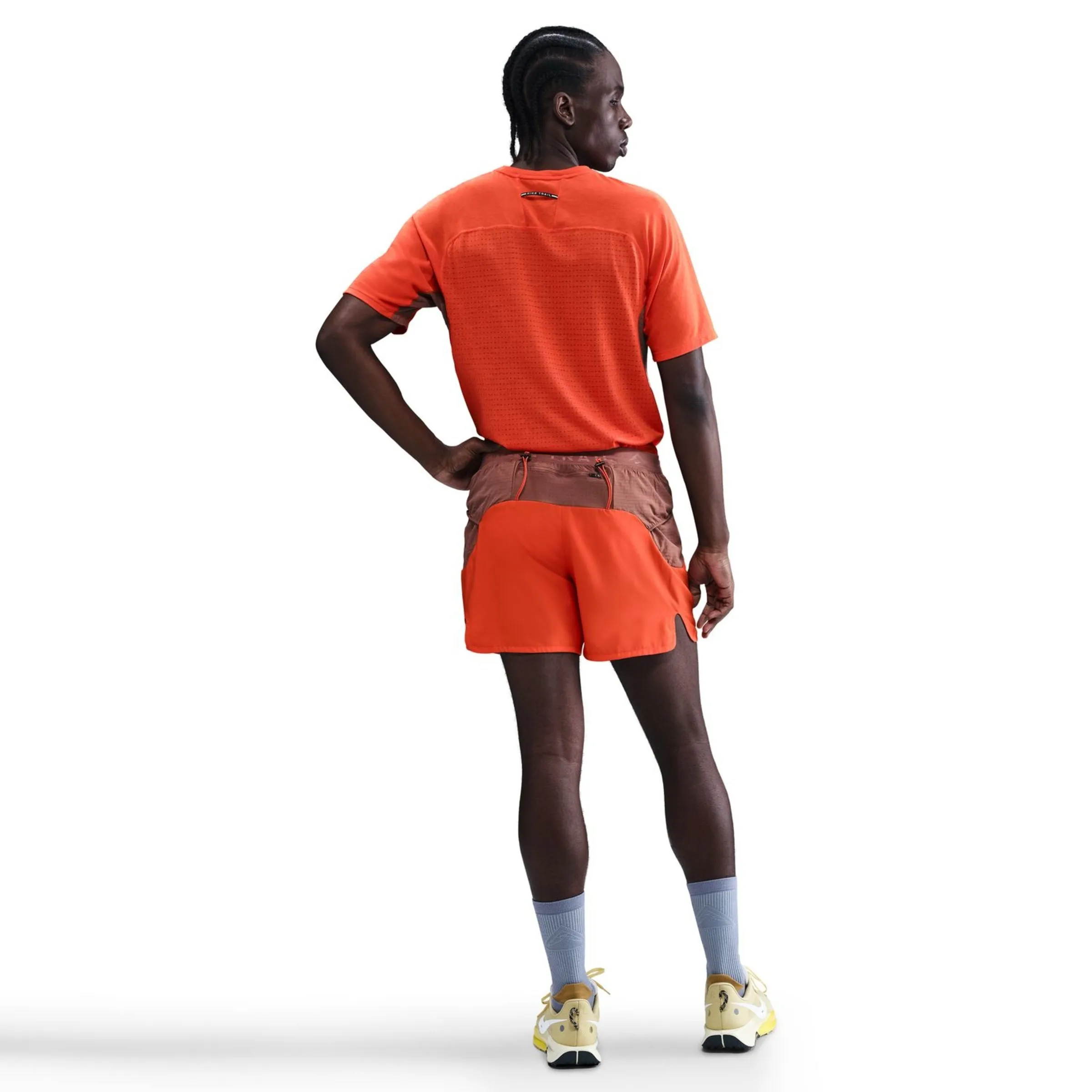 Мужская футболка Solar Chase Nike, оранжевый — фото 2
