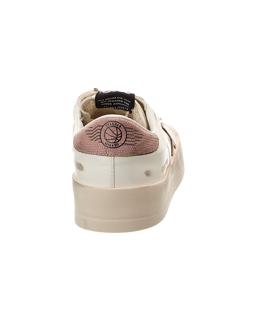 Кроссовки Golden Goose Stardan из кожи — фото 3