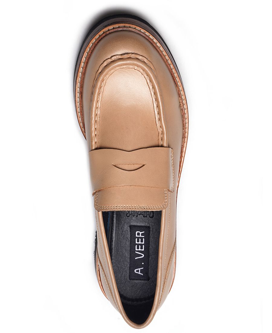 Мужские лоферы Rhodes Penny A Veer, Sand — фото 4