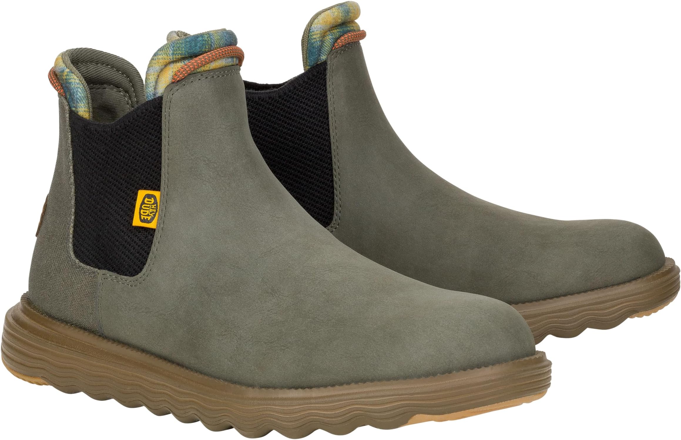 

Ботинки Hey Dude Branson Classic, цвет Dusty Olive/Espresso