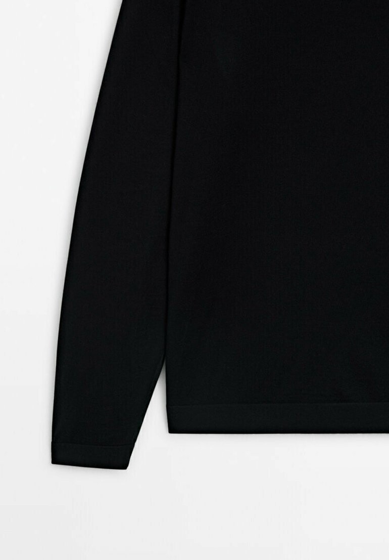 

Джемпер WITH CREW NECK Massimo Dutti, черный