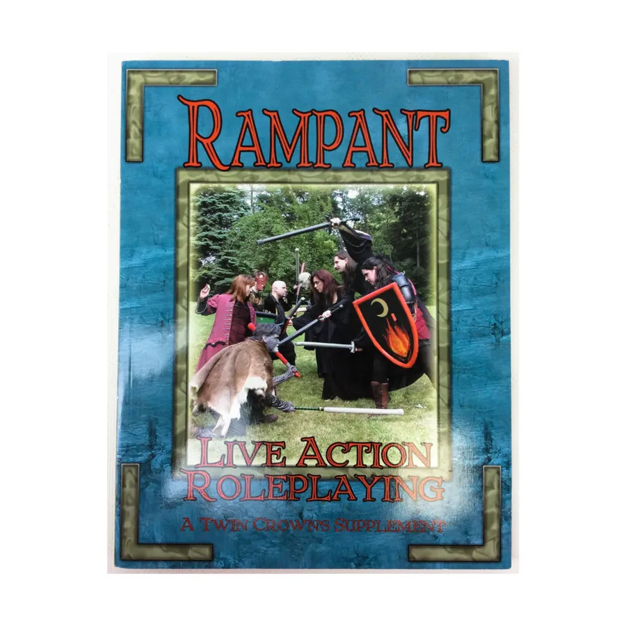 

Rampant Live Action Roleplaying, RPG Books (Living Imagination), мягкая обложка