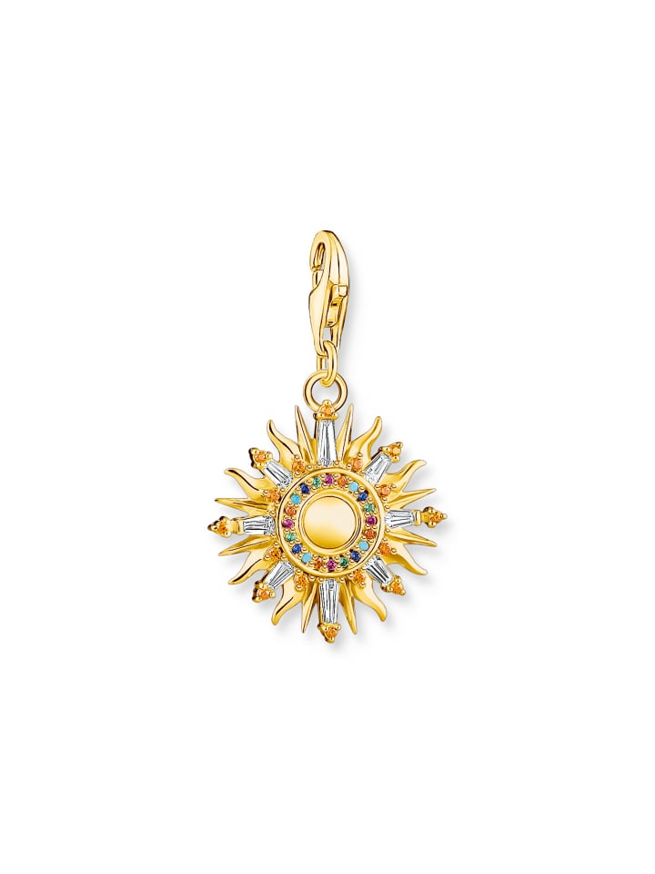 

Thomas Sabo Подвеска-шарм в виде солнца из золота, разноцветная