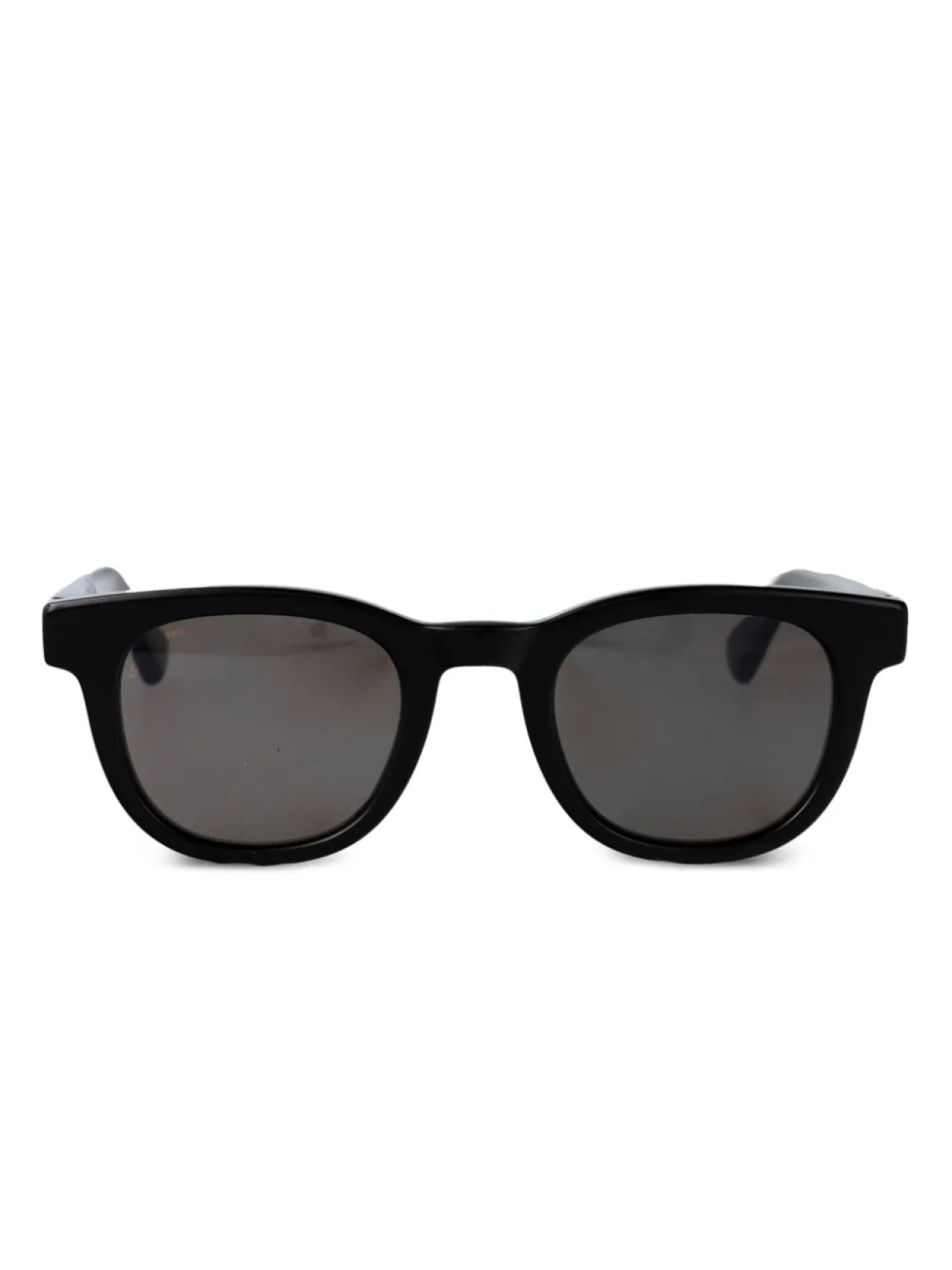 

Mykita round-frame солнцезащитные очки, черный
