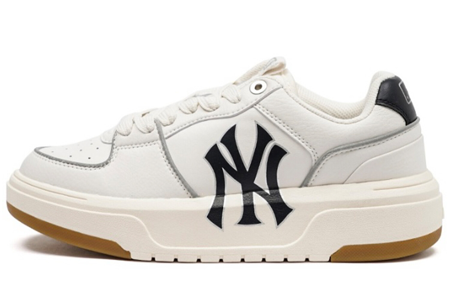 Кроссовки MLB Chunky Liner Skateboarding Shoes Unisex Low-top Pink/Beige, цвет Love fans — фото 3