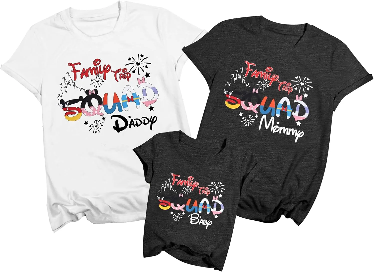 

Футболки Magical Family Shirts 2026 для отпуска VILOVE