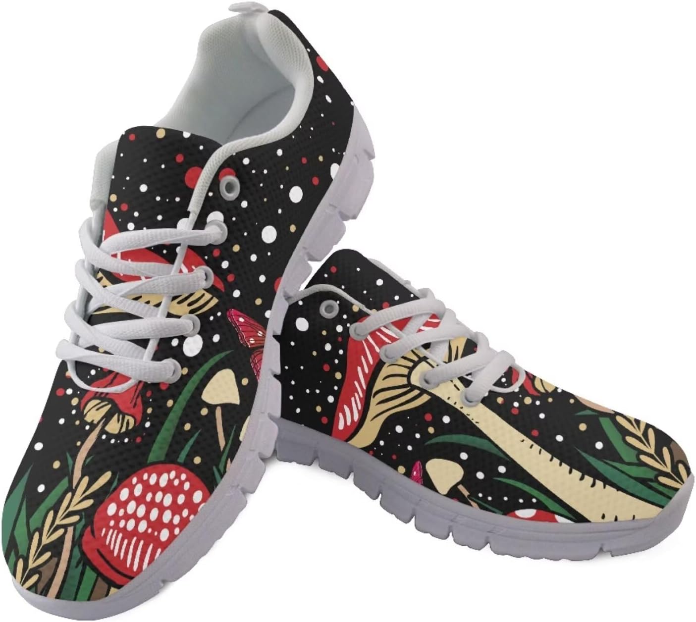 

Мужские повседневные кроссовки PinUp Angel из легкой дышащей сетчатой ткани для работы, путешествий и повседневных дел, черный/красный