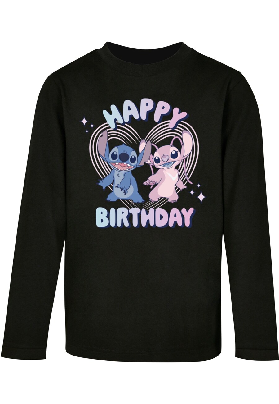 

Лонгслив ABSOLUTE CULT Shirt Lilo and Stitch - Happy Birthday, черный