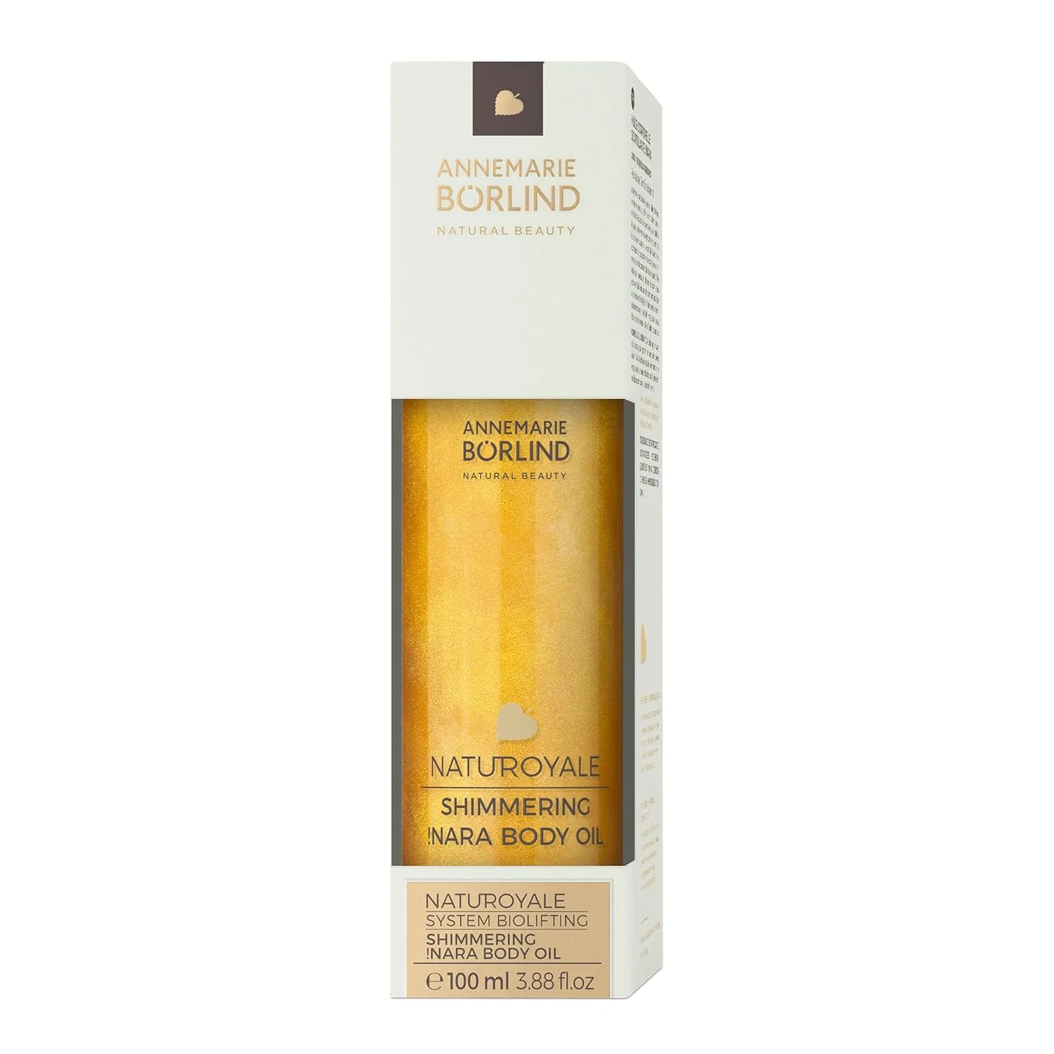 Мерцающее масло для тела «System Biolifting Natural Royal Shimmering Nara» 100 мл от ANNEMARIE BÖRLIND Annemarie Börlind — фото 2